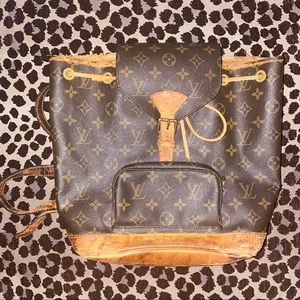 LOUIS VUITTON Montsouris MM Monogram Backpack